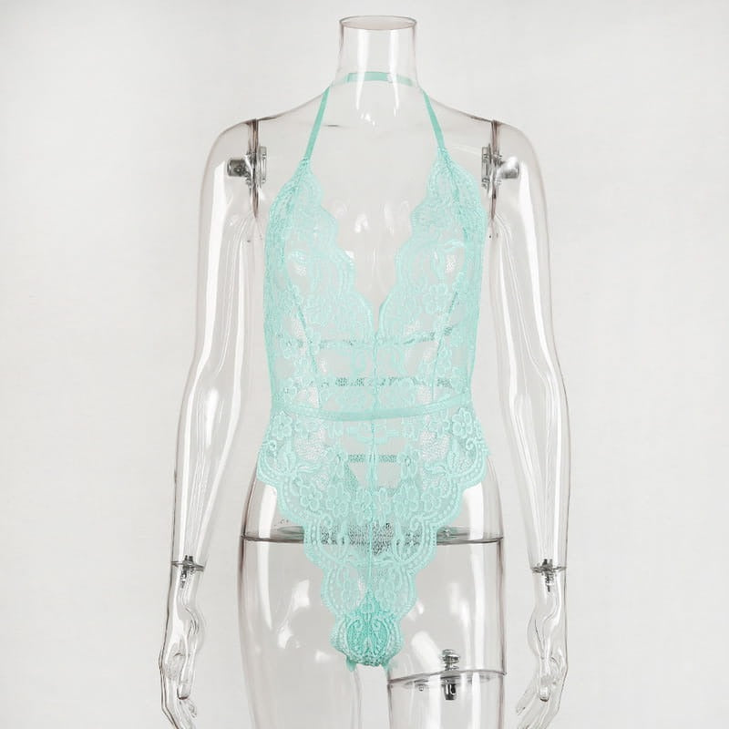 Floral Fantasy Teddy Suit