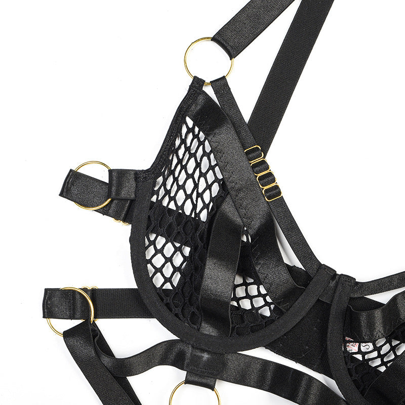 Provocative Braided Stitch Lingerie