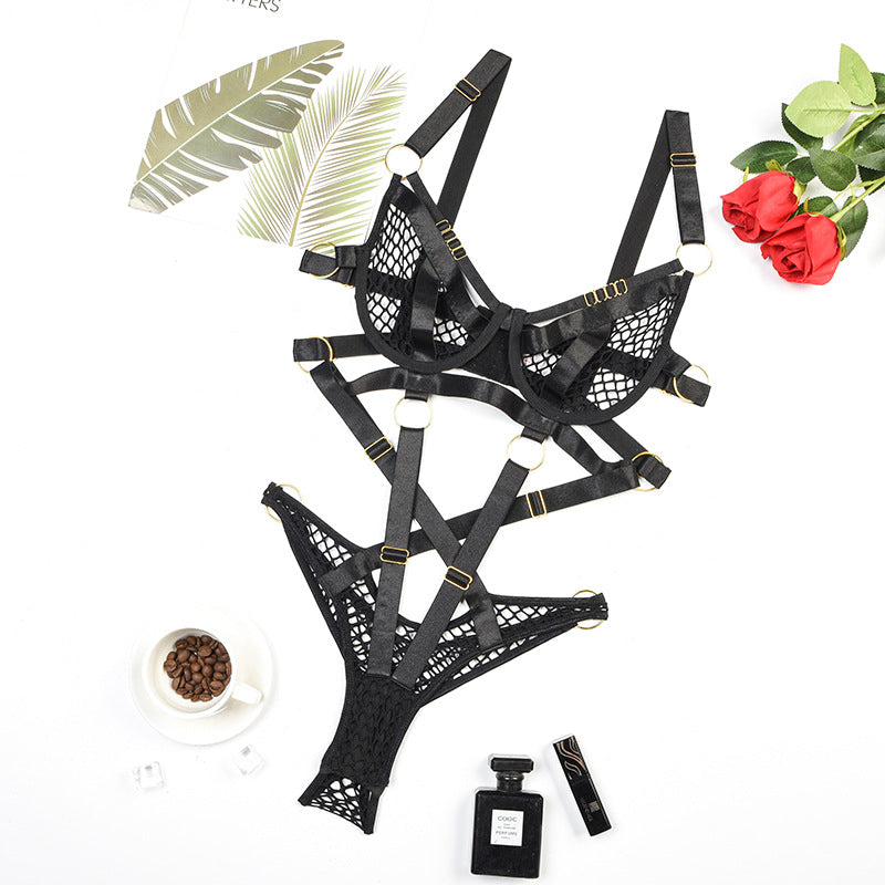 Provocative Braided Stitch Lingerie