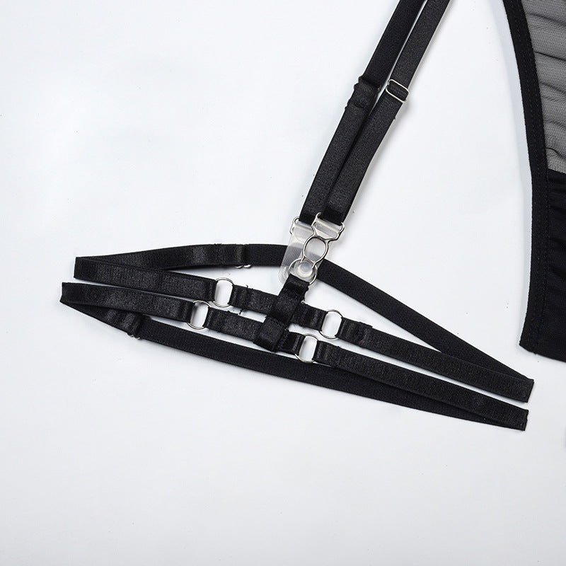 Midnight Temptation Bustier Set