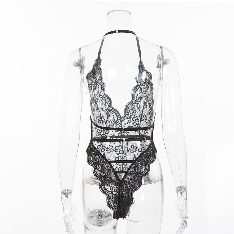 Floral Fantasy Teddy Suit