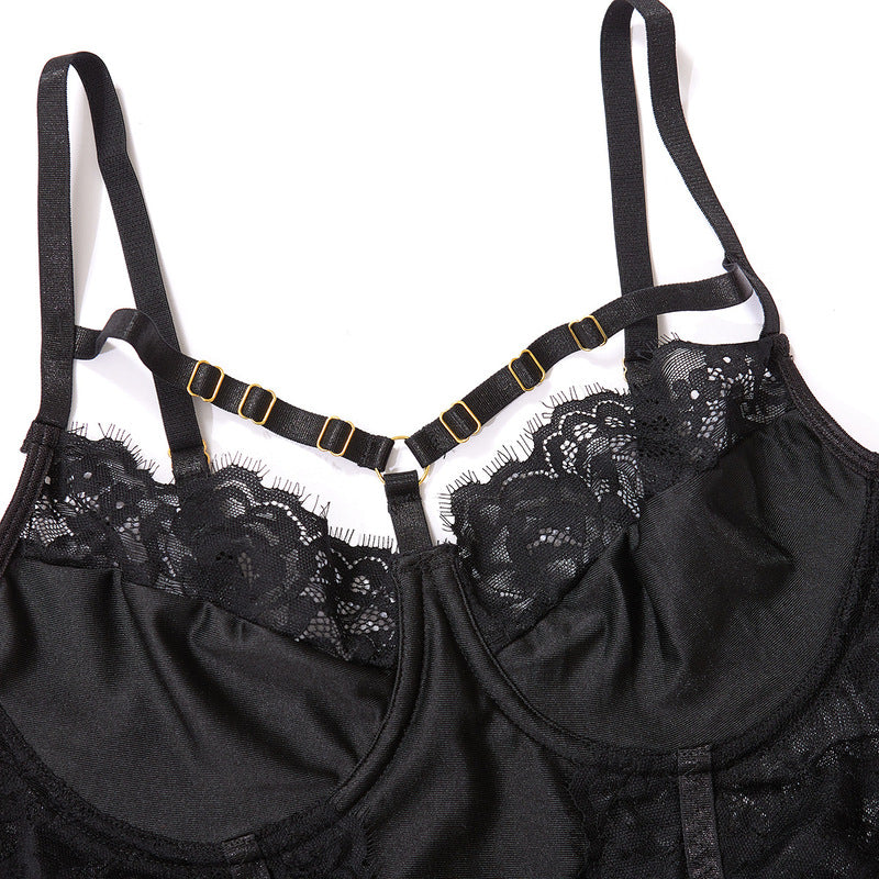 Perspective Integrated Flower Bodysuit