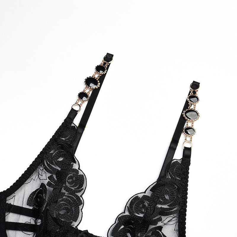 Radiant Gemstone Bra & Panty Set