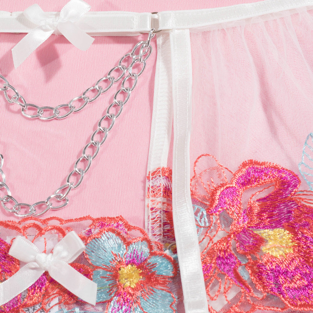 Blossom Fantasy Embroidered Lingerie