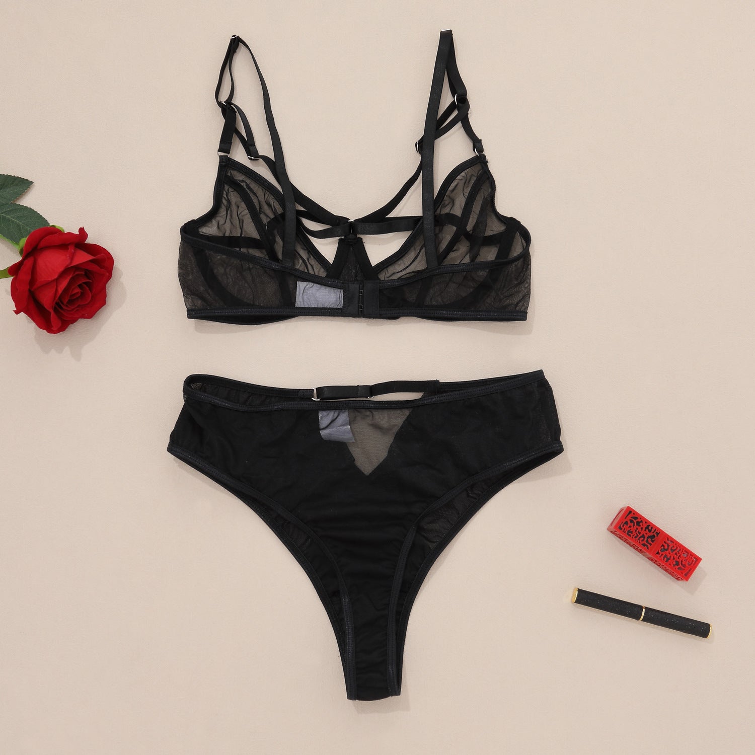 Romantic Black Chic Lingerie