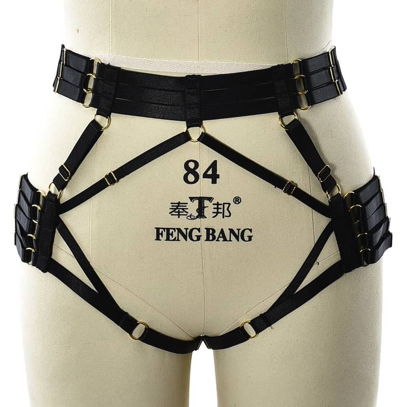 Glam Crotch Harness Underwear