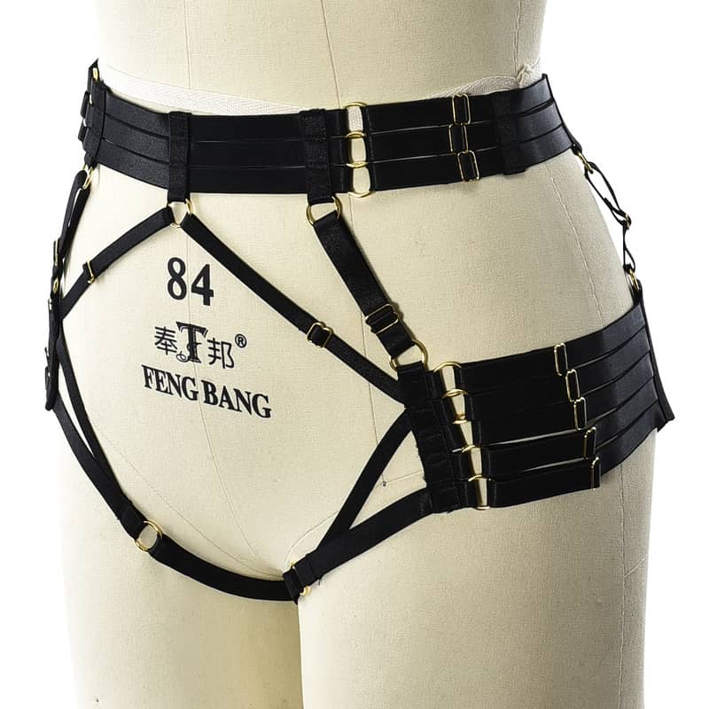 Glam Crotch Harness Underwear