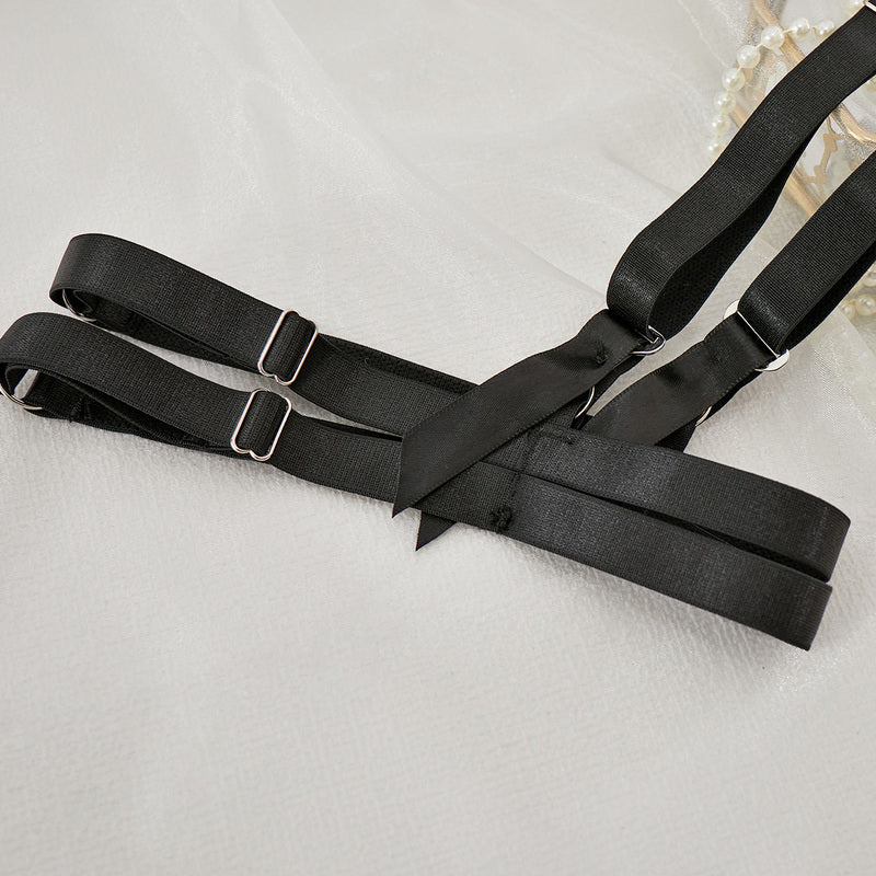 Ruby-Red Floral Lingerie