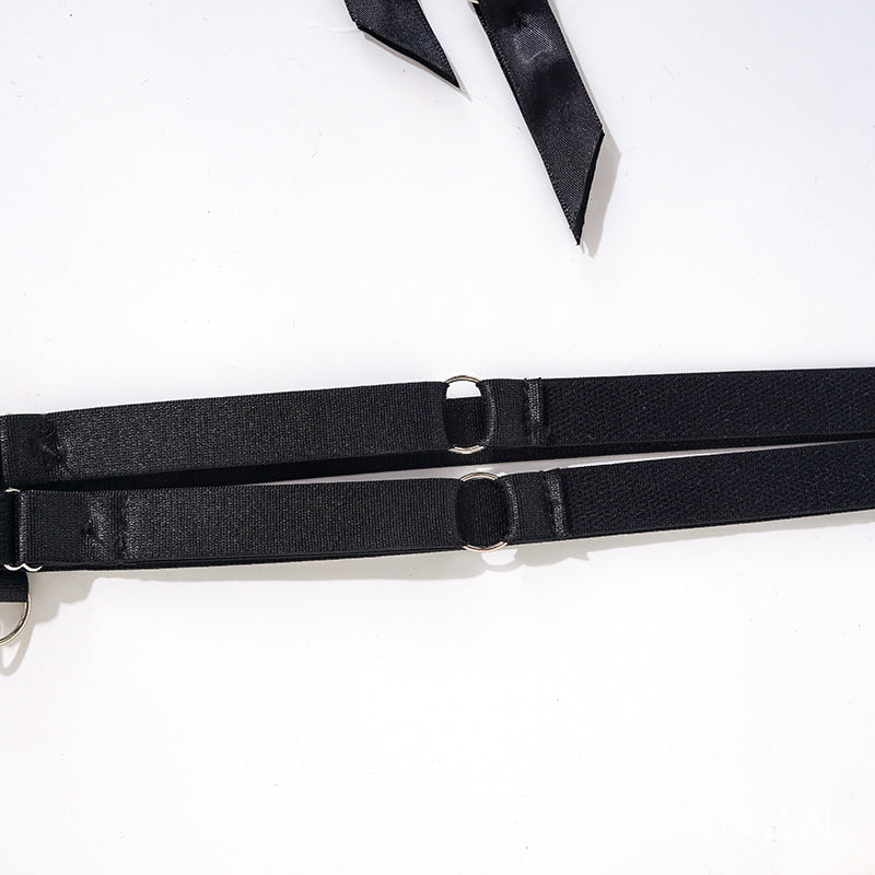 Midnight Blossom Floral Lingerie