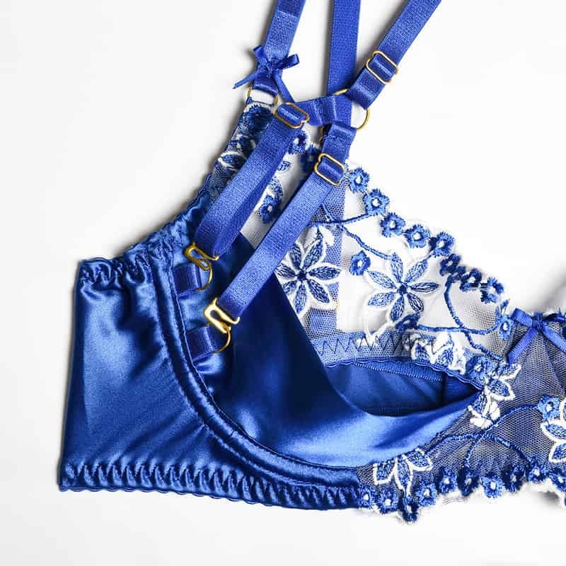 Delicate Flower Lingerie Set