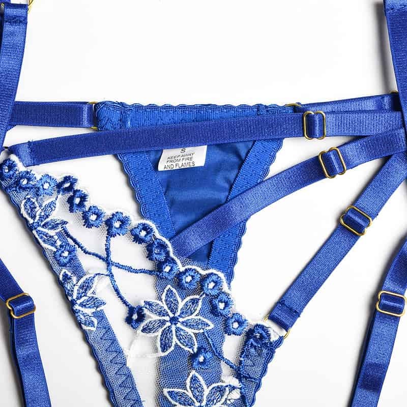 Delicate Flower Lingerie Set