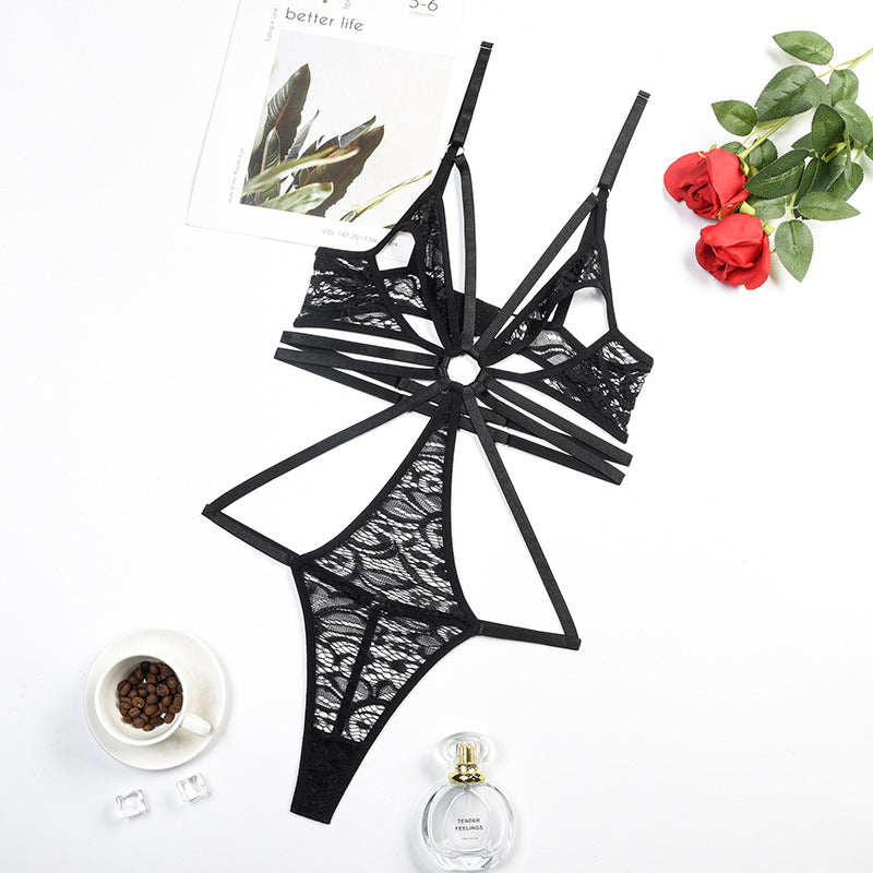 Designer's Multi-Strap Bodysuit