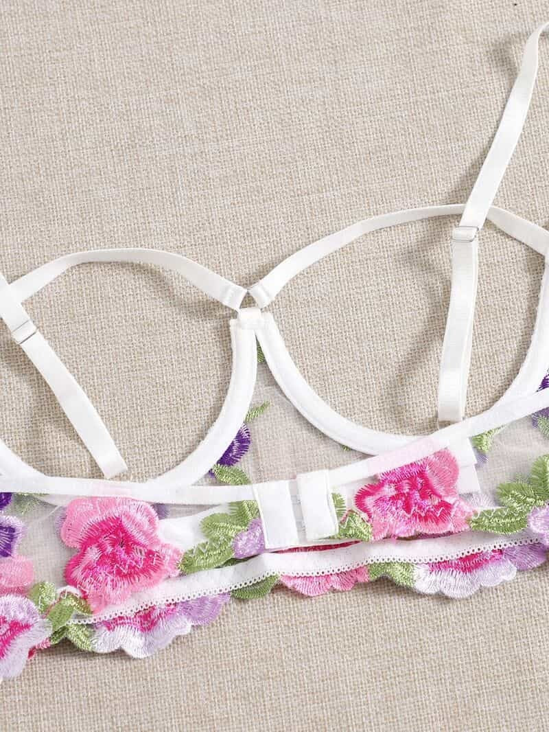 Vivid Bloom Bra & Panty Set