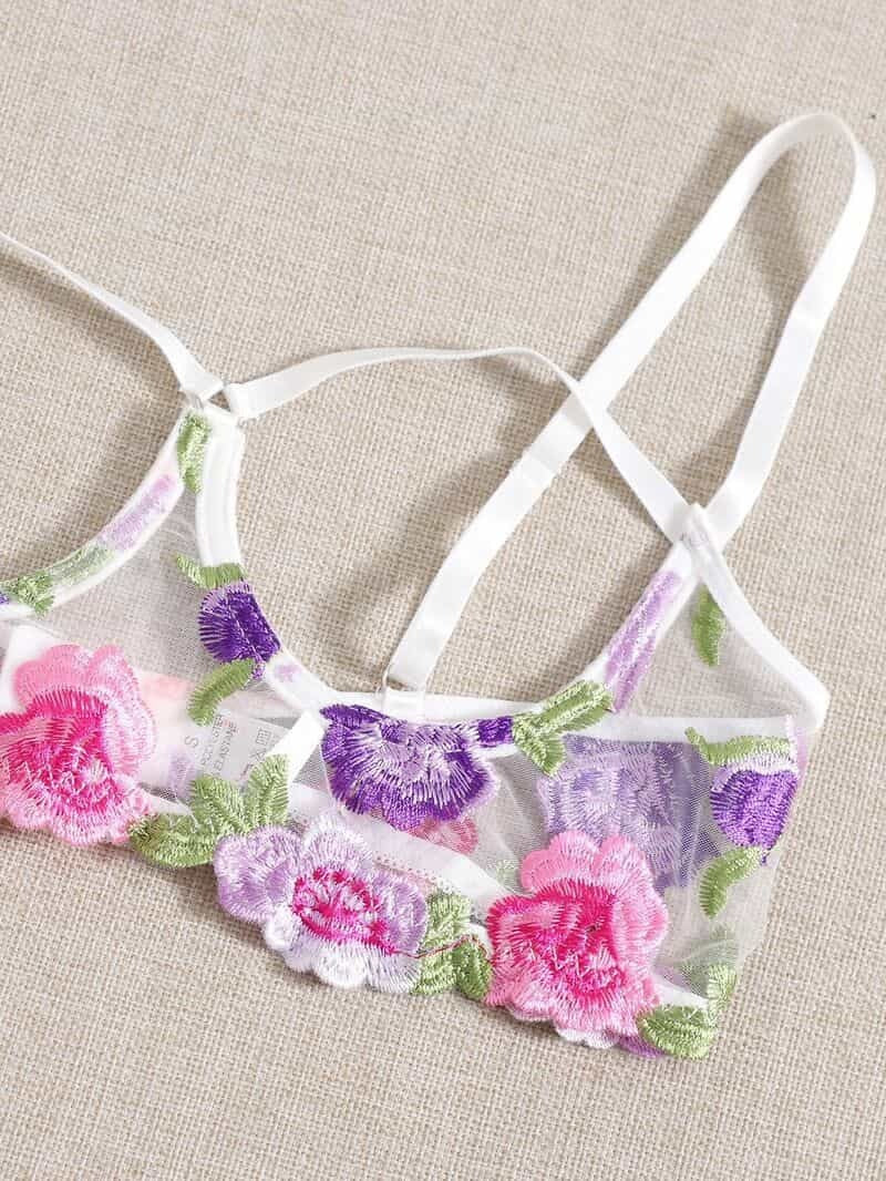 Vivid Bloom Bra & Panty Set