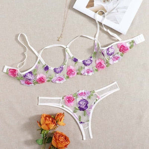 Vivid Bloom Bra & Panty Set