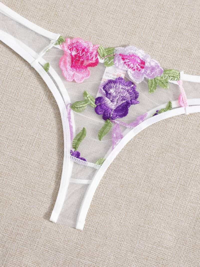 Vivid Bloom Bra & Panty Set