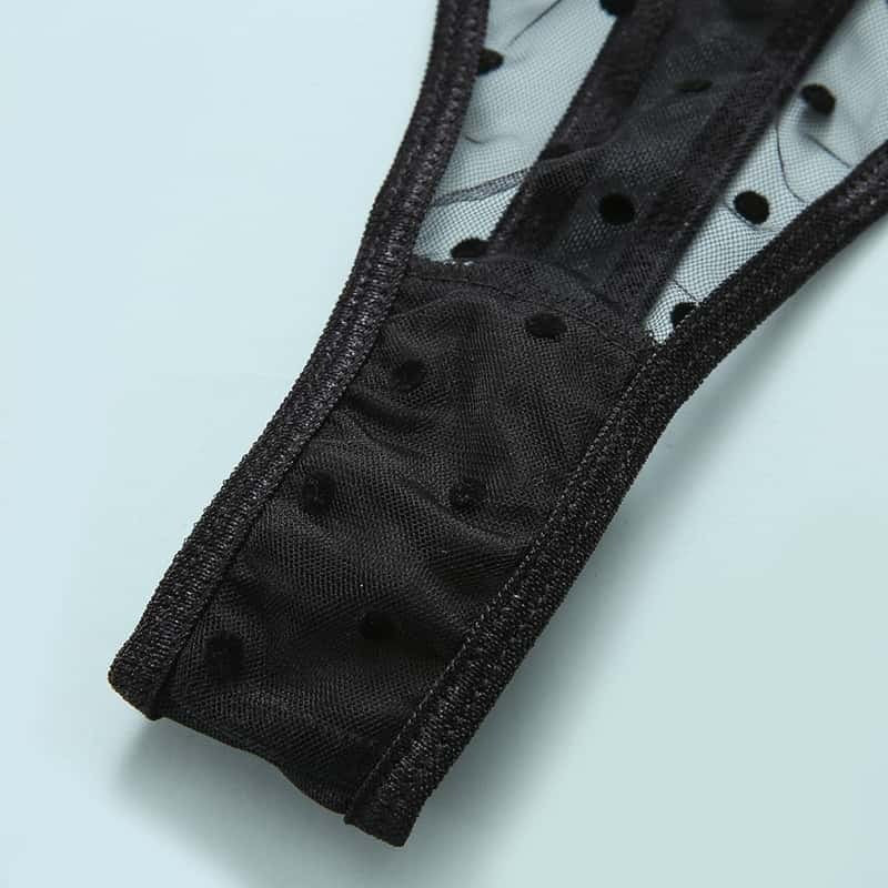 Admire Polka Dot Bustier Set