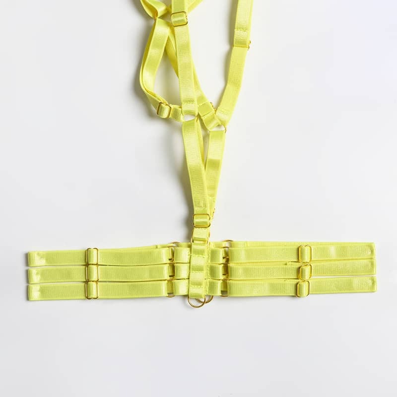 Lime Obsession Lingerie Set