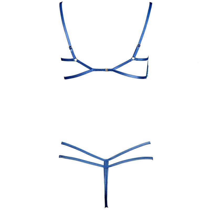 Mermaid Blue Lingerie Set