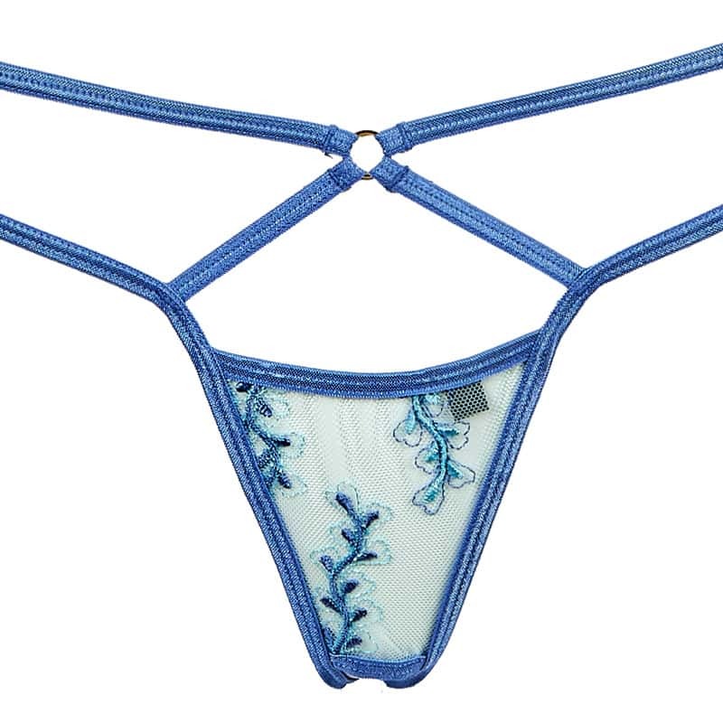 Mermaid Blue Lingerie Set