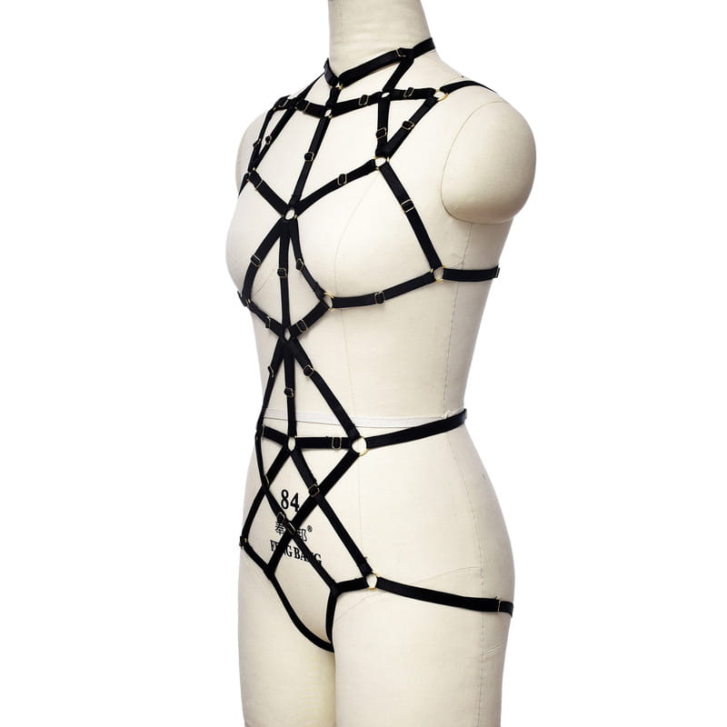Mrs. Bareback Harness Bodysuit