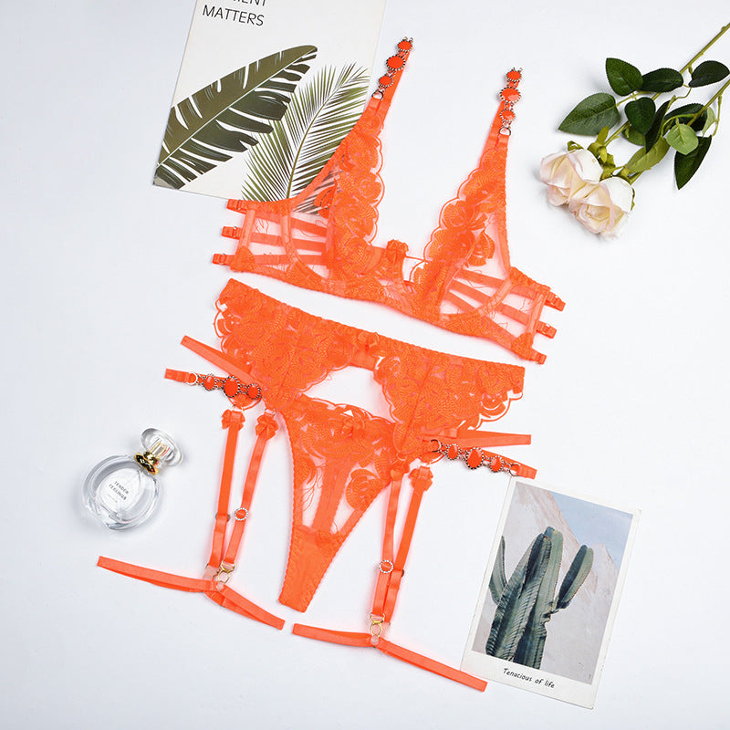 Radiant Gemstone Bra & Panty Set