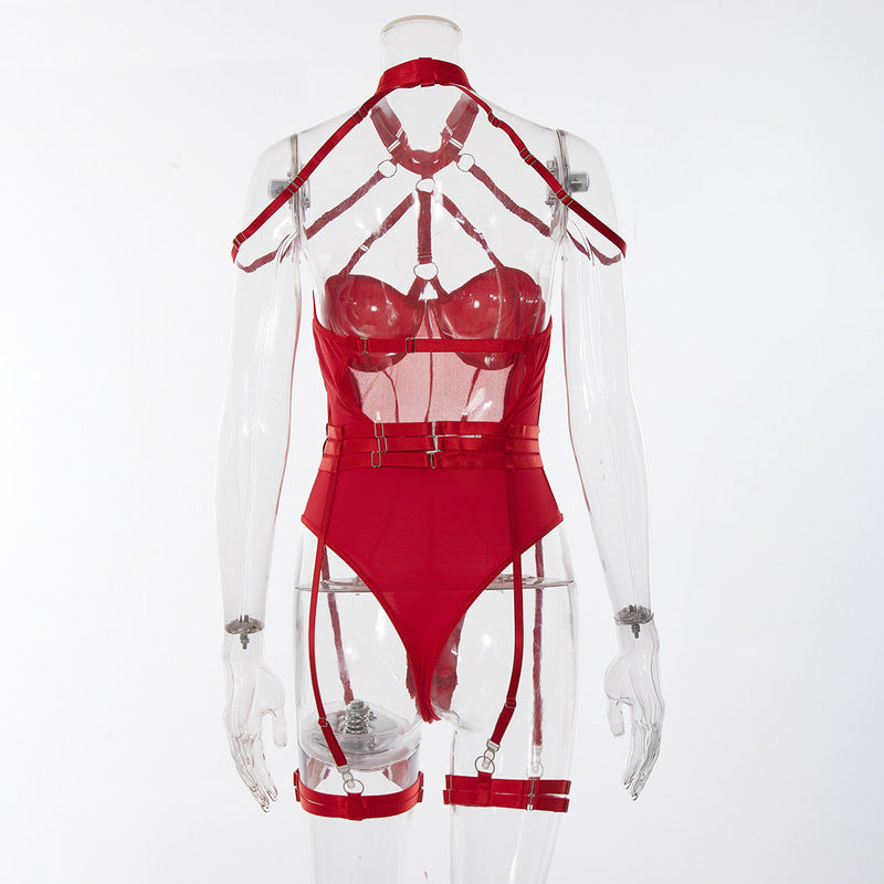 Erotic Strings Bodysuit