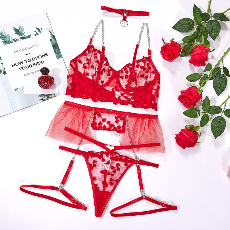 Elegance Rosé Lingerie Set