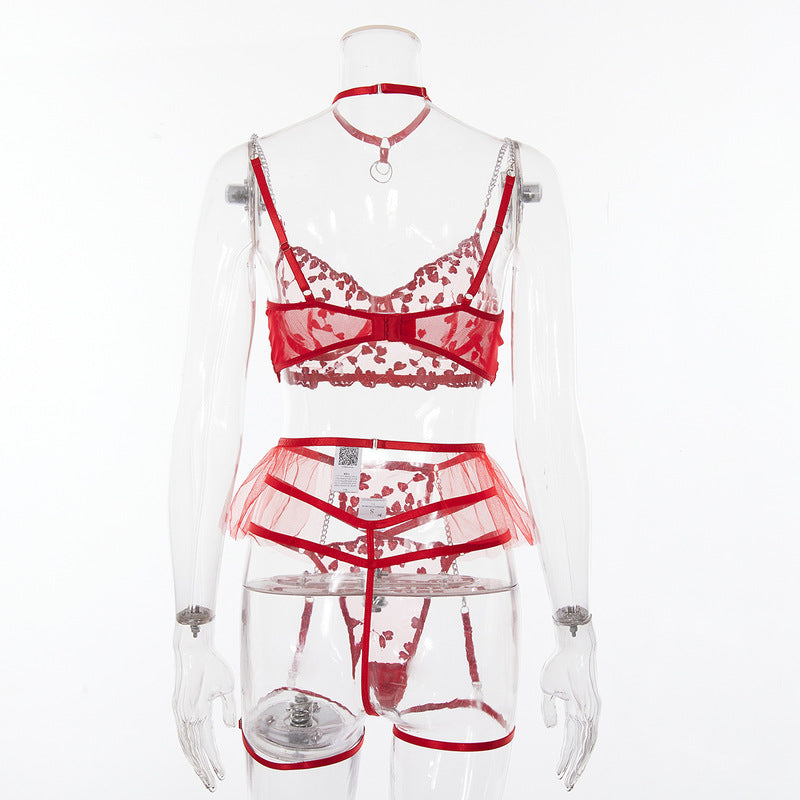 Elegance Rosé Lingerie Set
