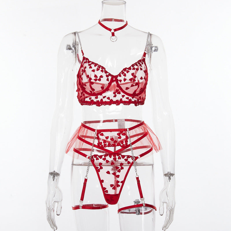 Elegance Rosé Lingerie Set