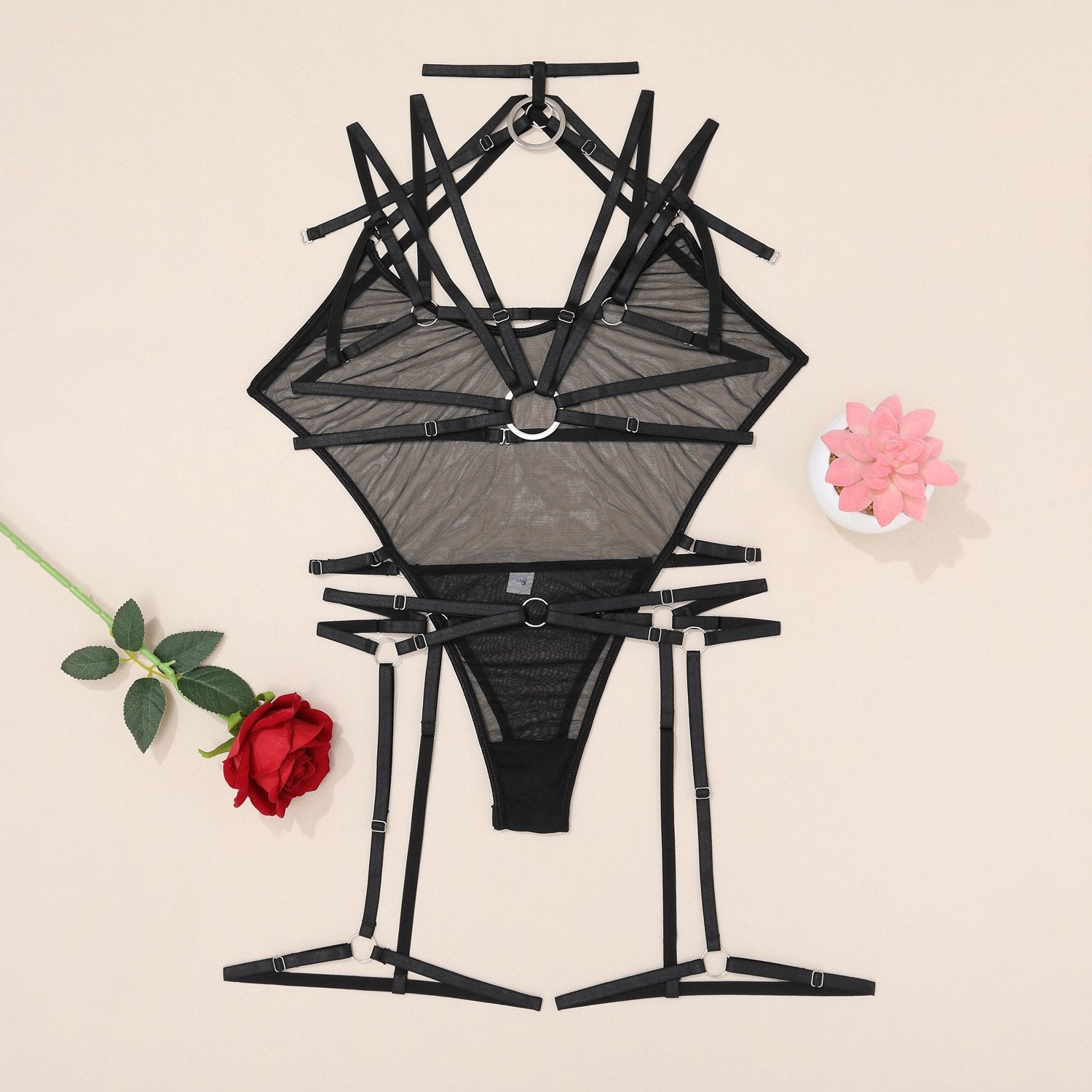 Noir Temptation Bodysuit