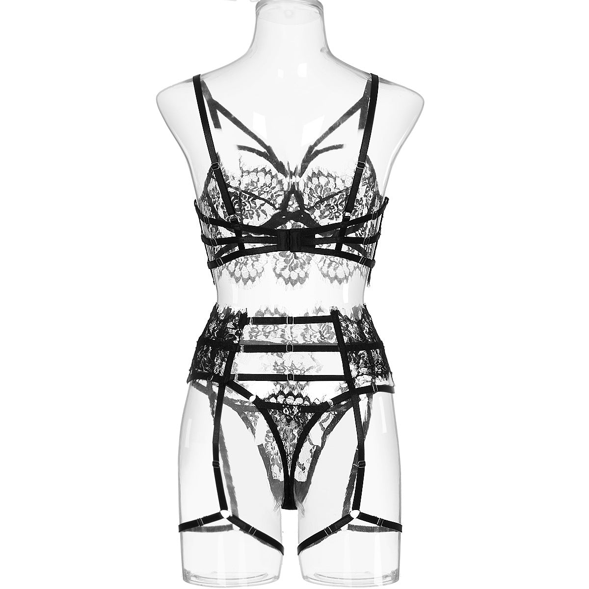 Captive Eyelash Lingerie Set