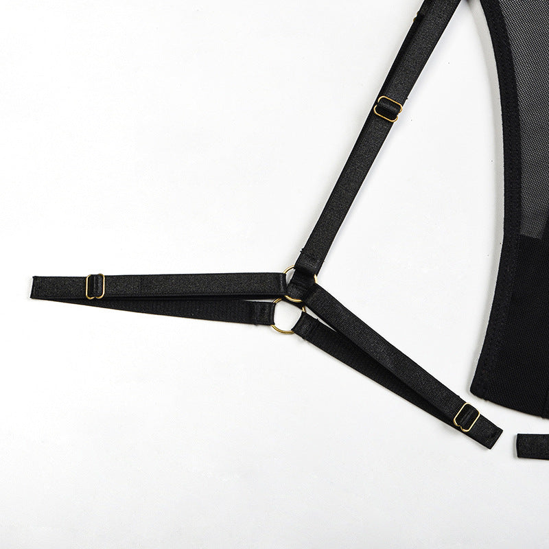 Enchantress Leopard Bustier Set