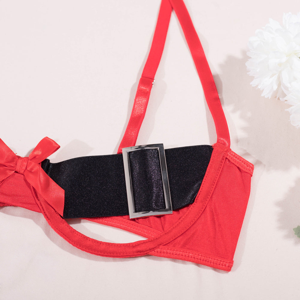 Limitless Red-Bow Lingerie