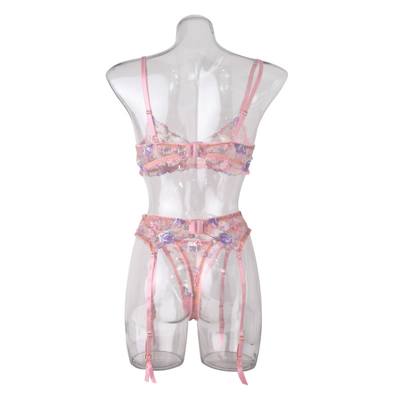 Luscious Aura Embroidered Lingerie