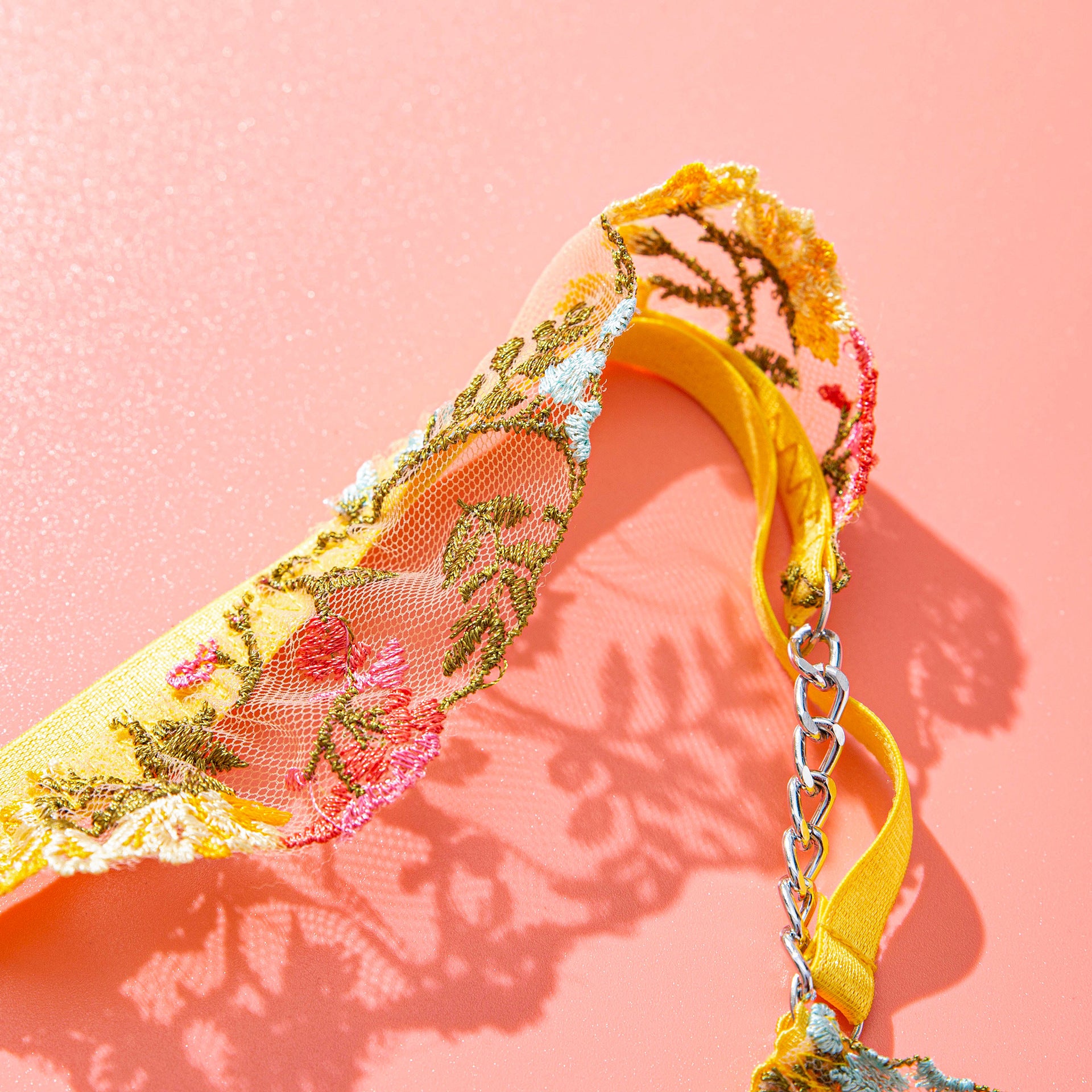 Sunburst Floral Corset Set