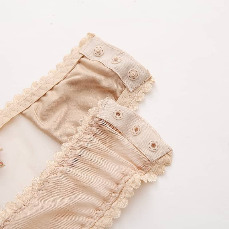 Rose Petal Teddy Suit