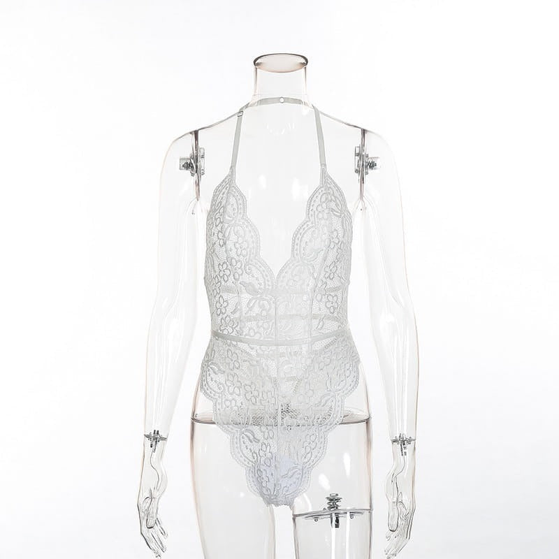 Floral Fantasy Teddy Suit