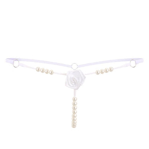 Rose Pearl Thong