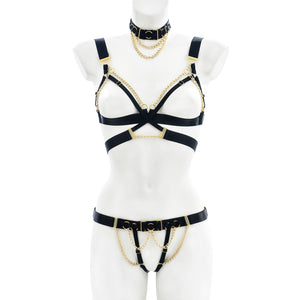 Choker Bond Bralette Set