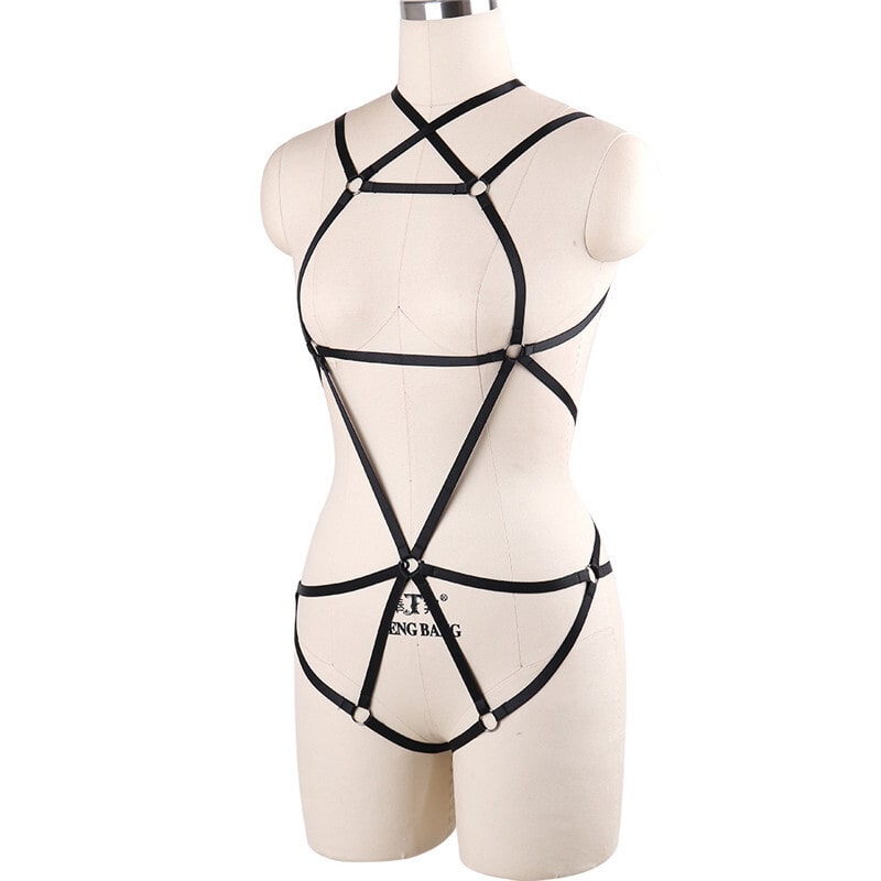 Strapped Bondage Bodysuit