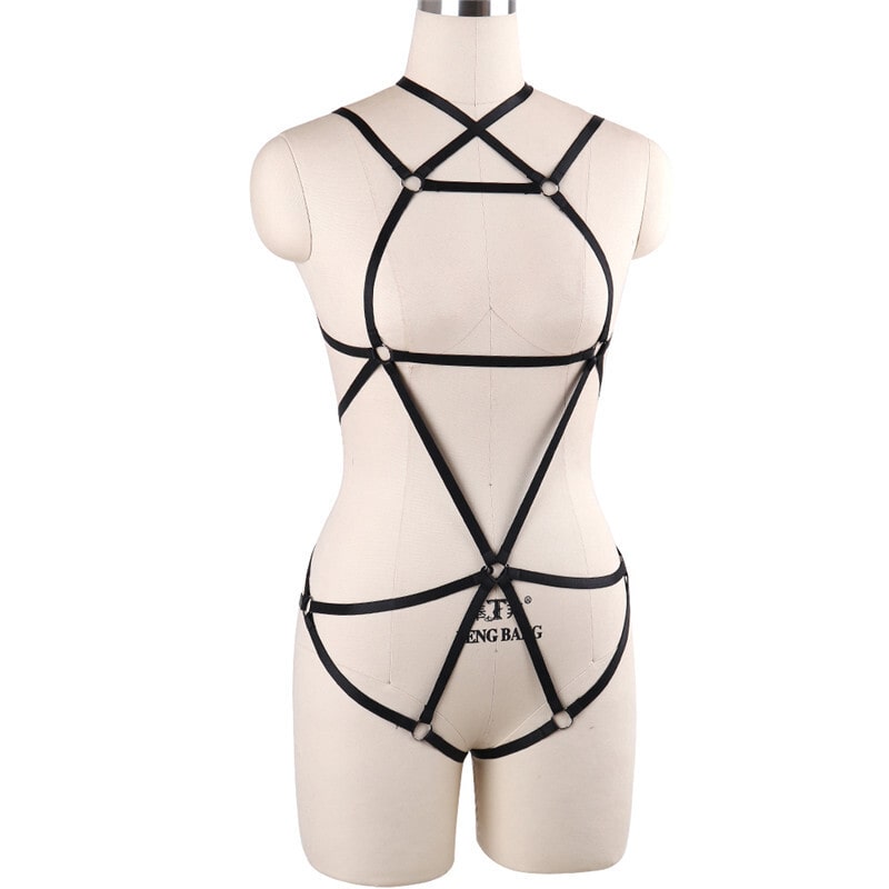 Strapped Bondage Bodysuit
