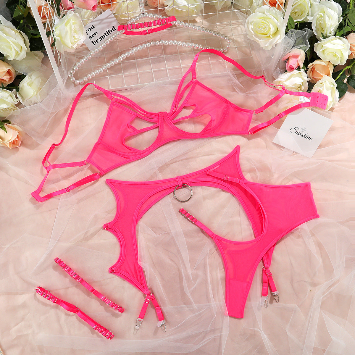 Erotic Butterfly Bra & Panty Set