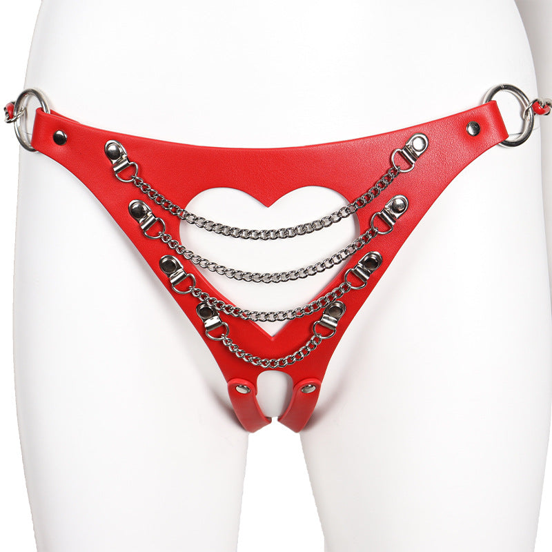 MyDzire Rebel Leather Bondage Lingerie