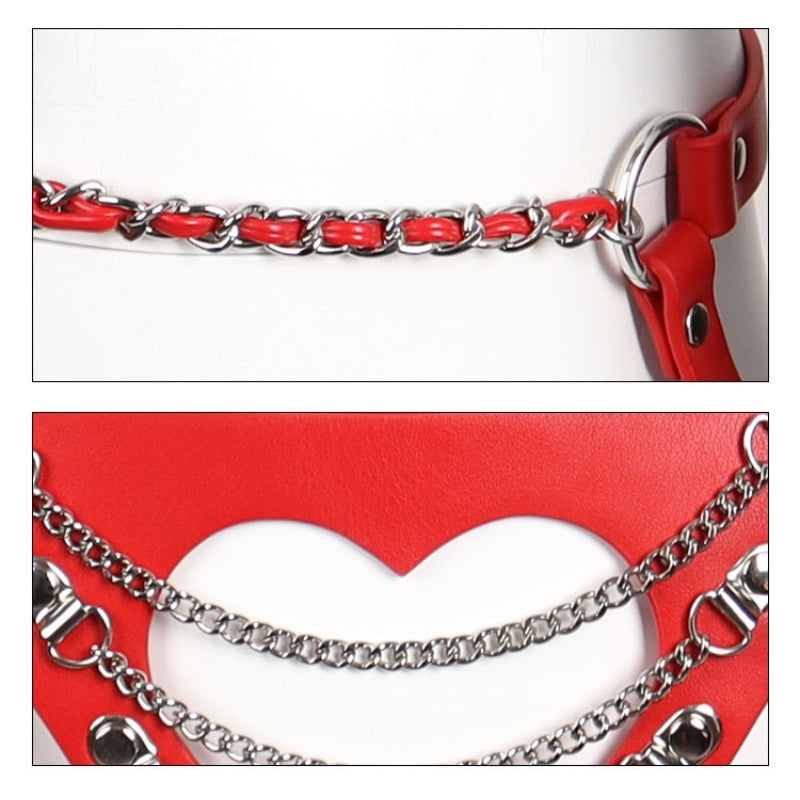 MyDzire Rebel Leather Bondage Lingerie