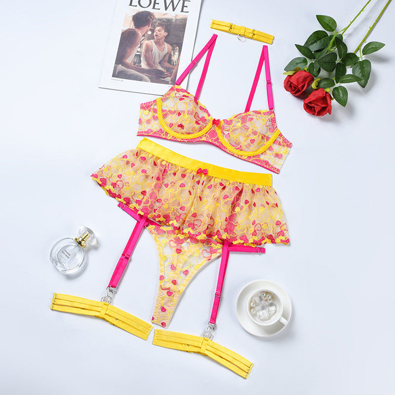 Romantic Love Bra & Panty Set