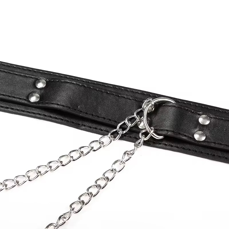 MyDzire Seductive Nipple Clip Bondage Collar