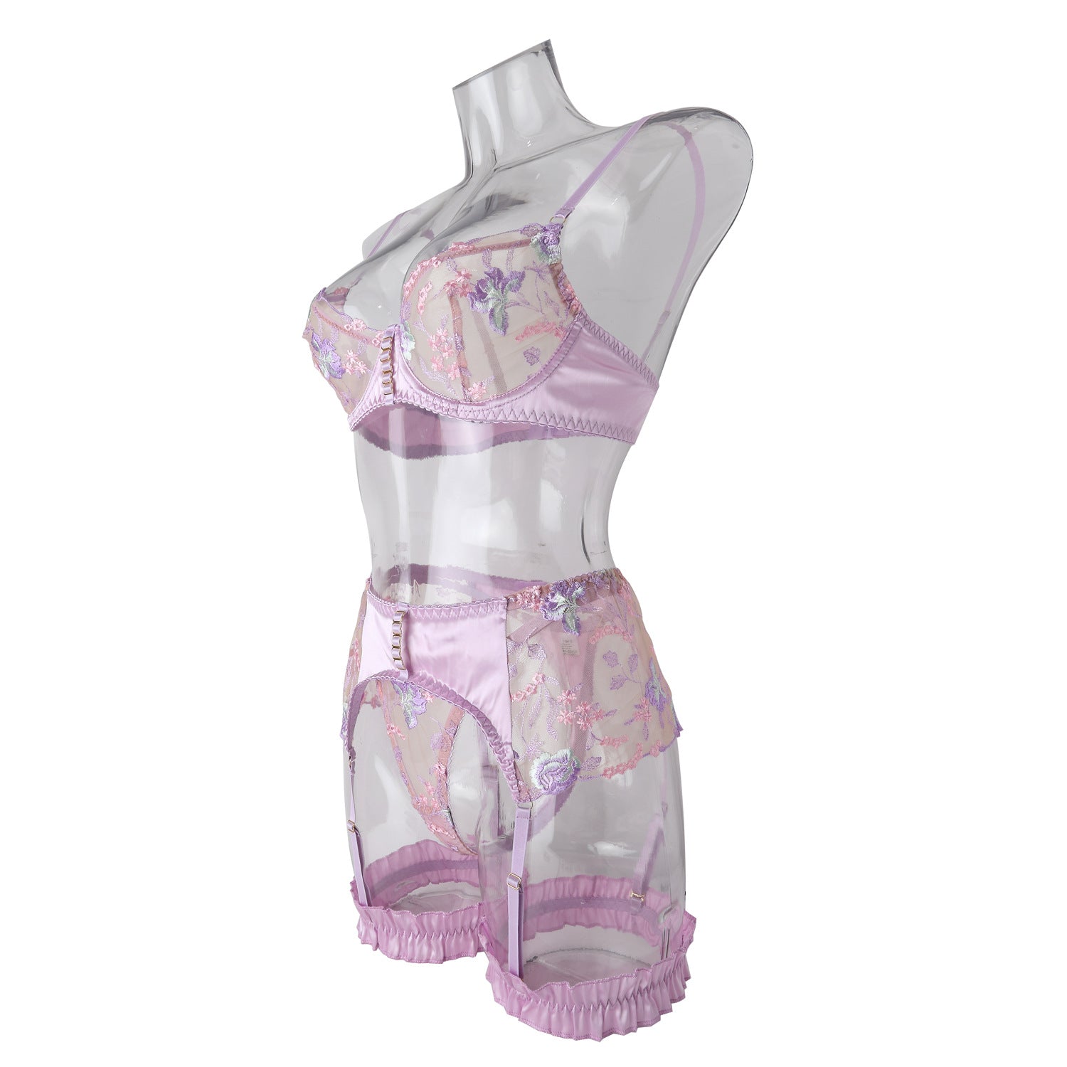 Irresistible Beauty Floral Lingerie Set