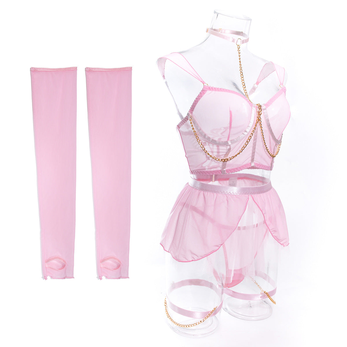 Rosé Grace Corset Set