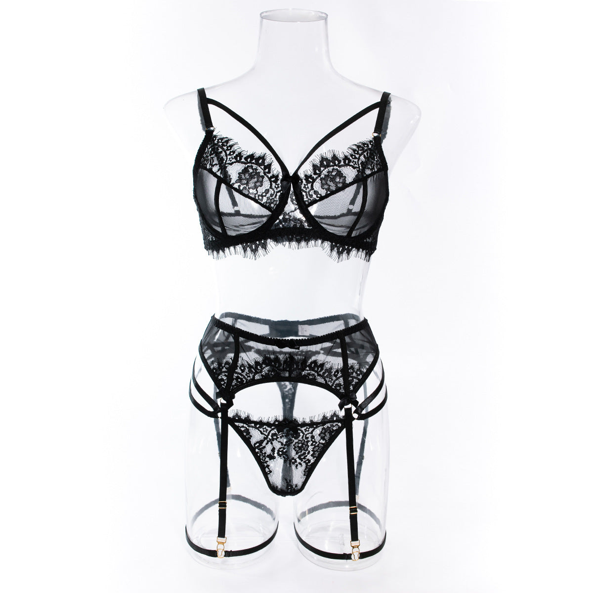 Blossom Kiss Eyelash Bra & Panty Set